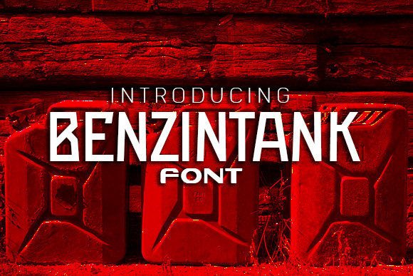 Benzintank: The Bold Font for Eye-Catching Designs