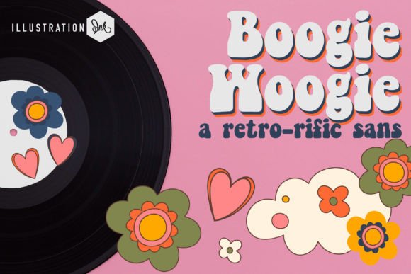 Boogie Woogie: A Fun and Quirky Display Font for Creative Expression