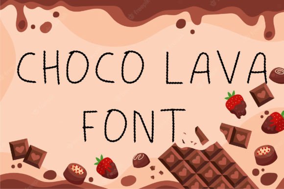 Choco Lava: A Whimsical Font for Playful Designs