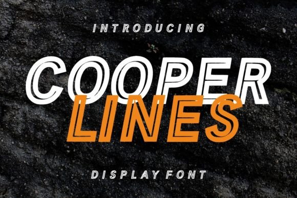 Cooper Lines: A Modern Display Font for Every Workflow