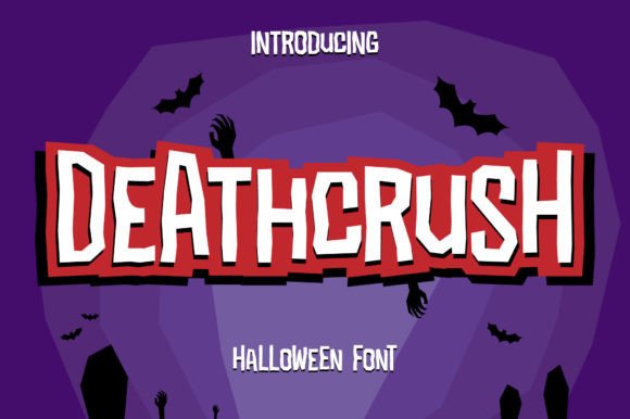 Deathcrush: A Bold Font for Strategic Visual Communication