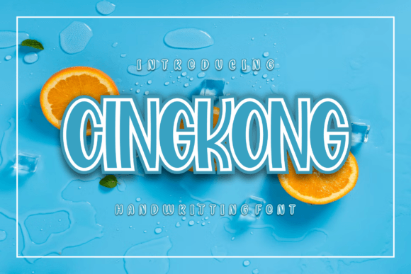 Discover the Whimsical Charm of Cingkong Font
