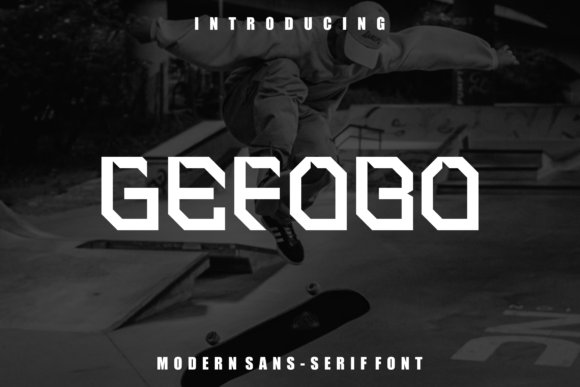 Gefobo: A Versatile and Elegant Display Font