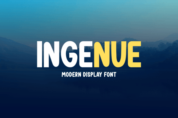 Ingenue: A Versatile Font for Creative Projects