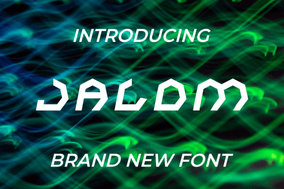 Jalom: A Bold and Versatile Display Font