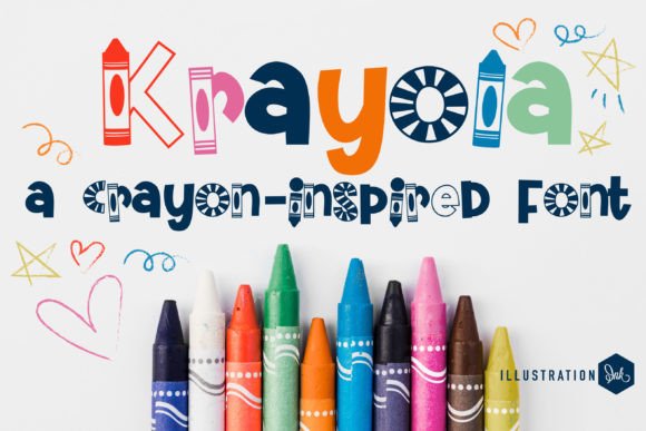 Krayola: A Playful Font for Creative Projects