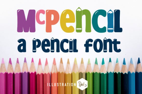 Mcpencil: A Playful Font for Creative Expression