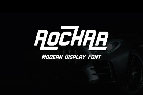 Rockar: A Bold Typographic Statement