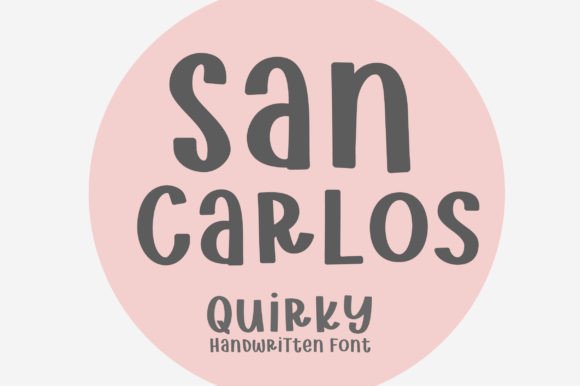 San Carlos: A Quirky Display Font for Creative Projects