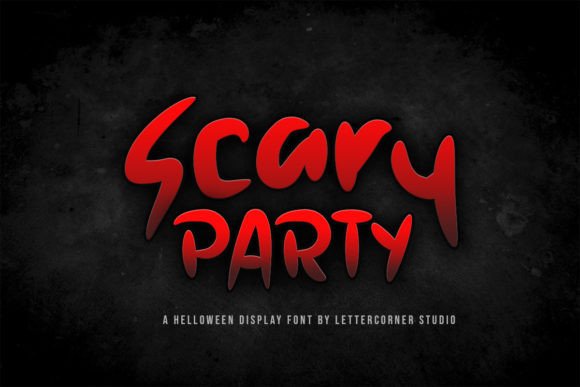 Scary Party: A Bold Choice for Horror Design