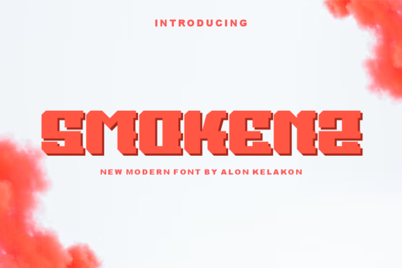 Smokenz: A Bold Font for Creative Workflow Integration