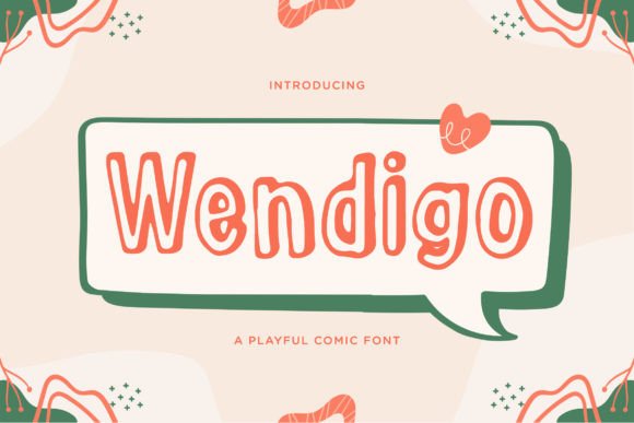 Wendigo: A Playful Comic Font That Elevates Your Design Projects