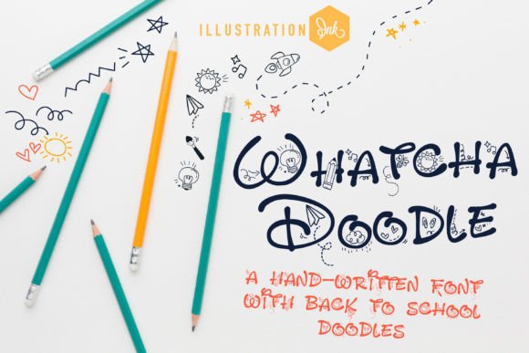 Whatcha Doodle: A Playful, Versatile Font for Creative Expression